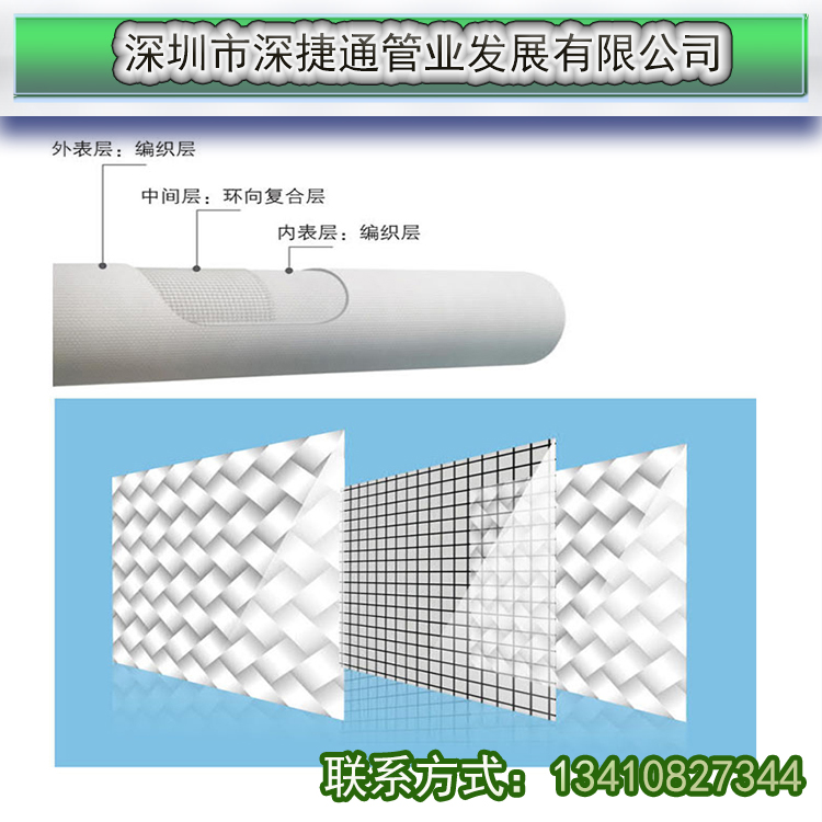 深捷通BWFRP纖維編織纏繞拉擠管生產(chǎn)流程